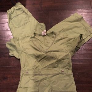 Dickies scrub set xs